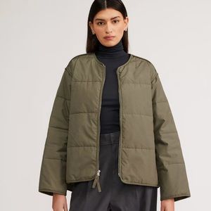 Everlane Quilted Cotton Liner XS NWT